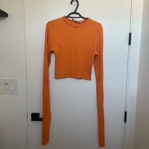 Sammy B orange top large